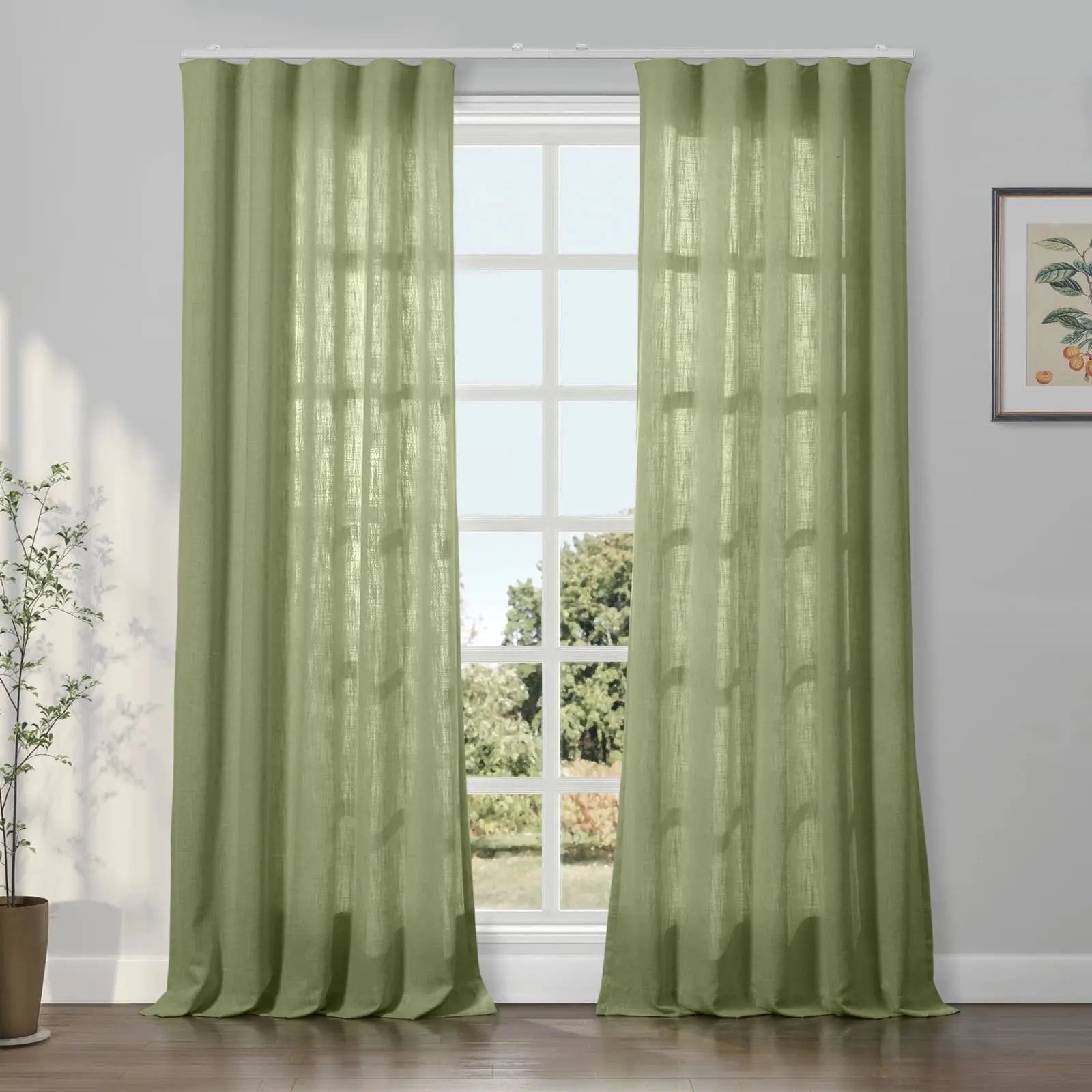 Liz Linen Ripple Fold Drapery TWOPAGES