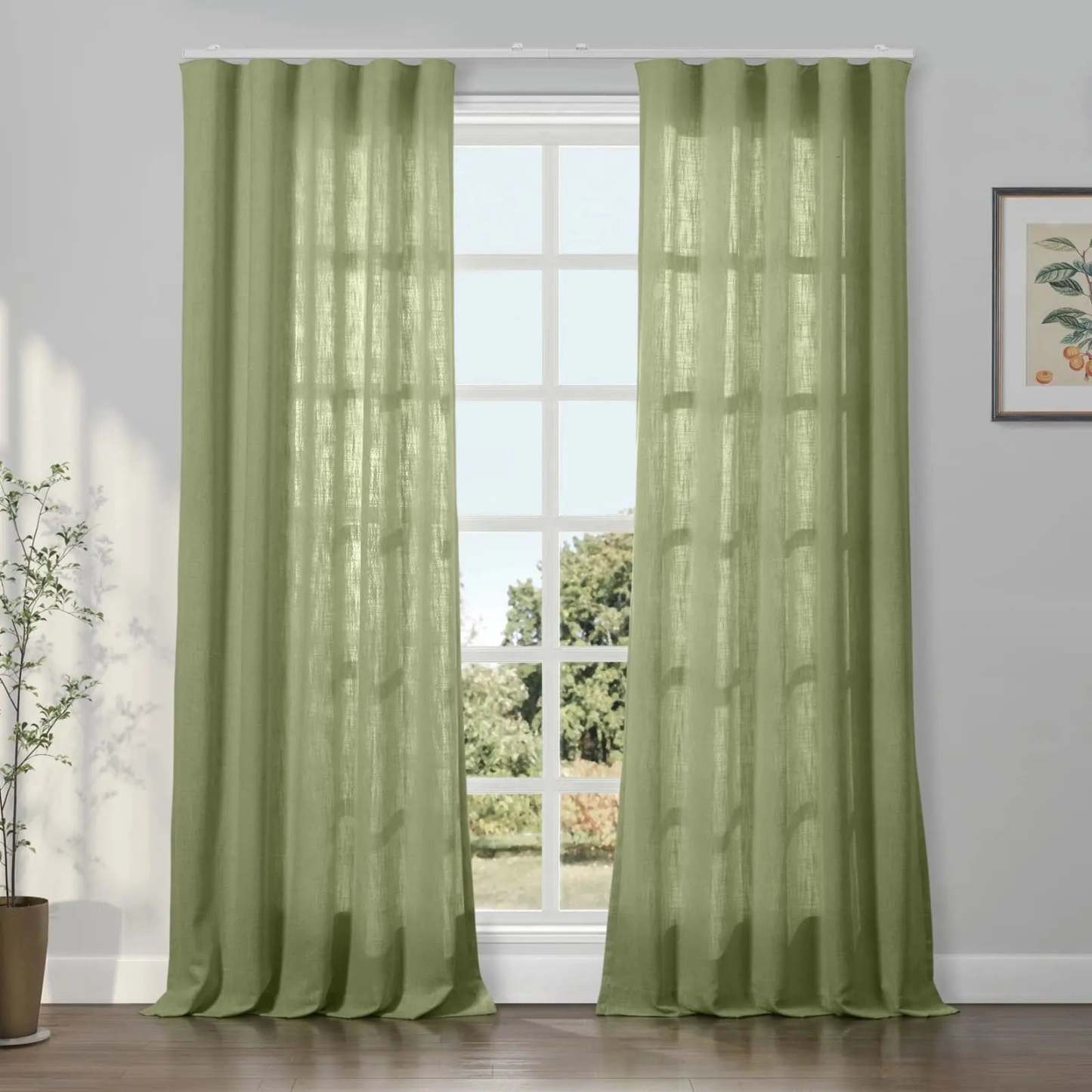Liz Linen Ripple Fold Drapery TWOPAGES
