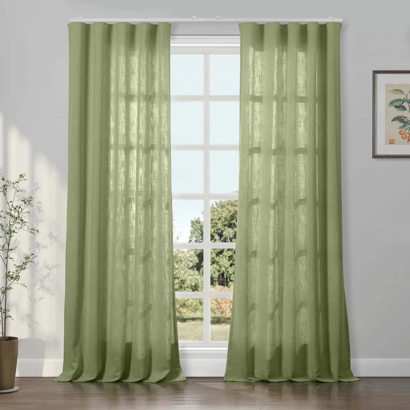 Liz Linen Ripple Fold Drapery TWOPAGES