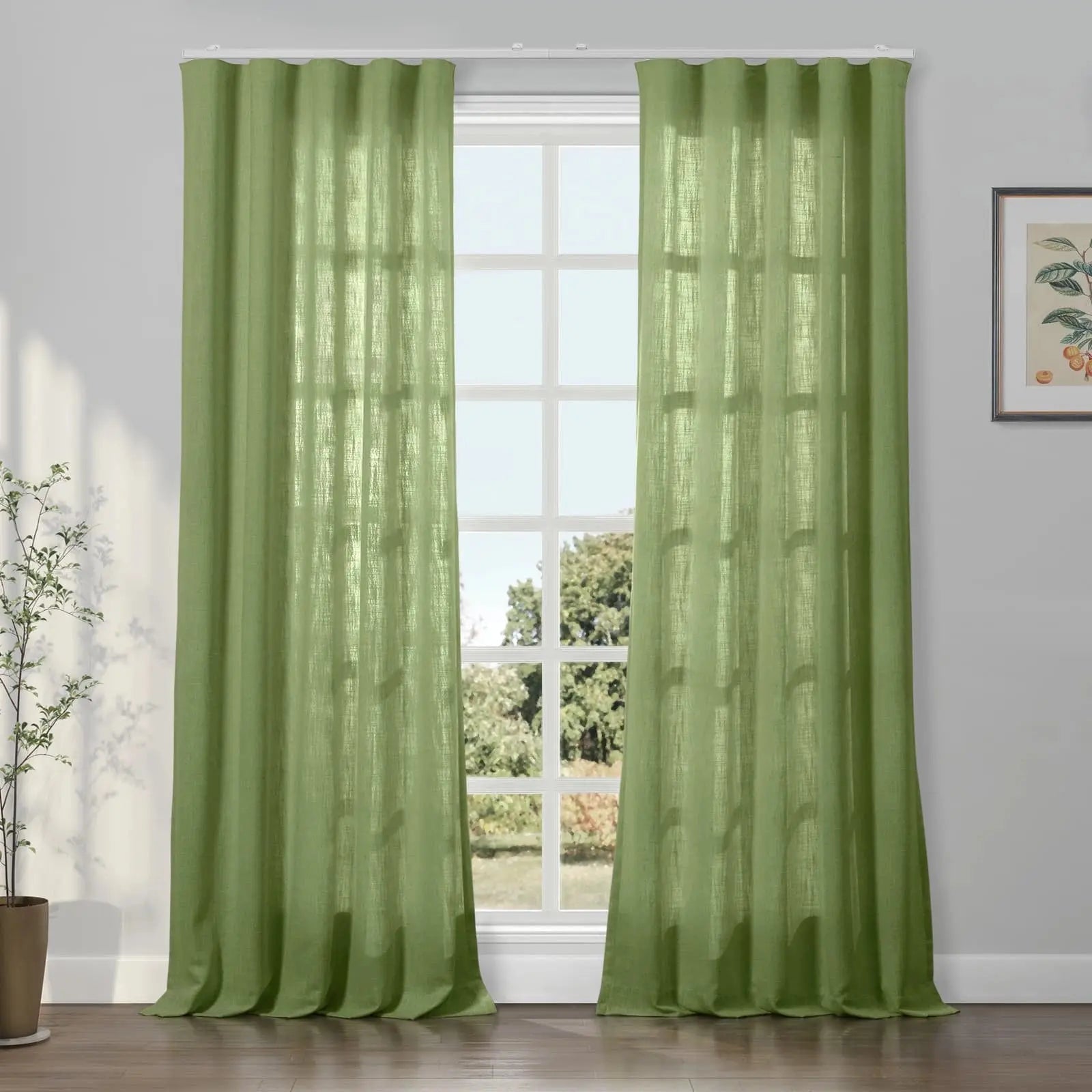 Liz Linen Ripple Fold Drapery TWOPAGES