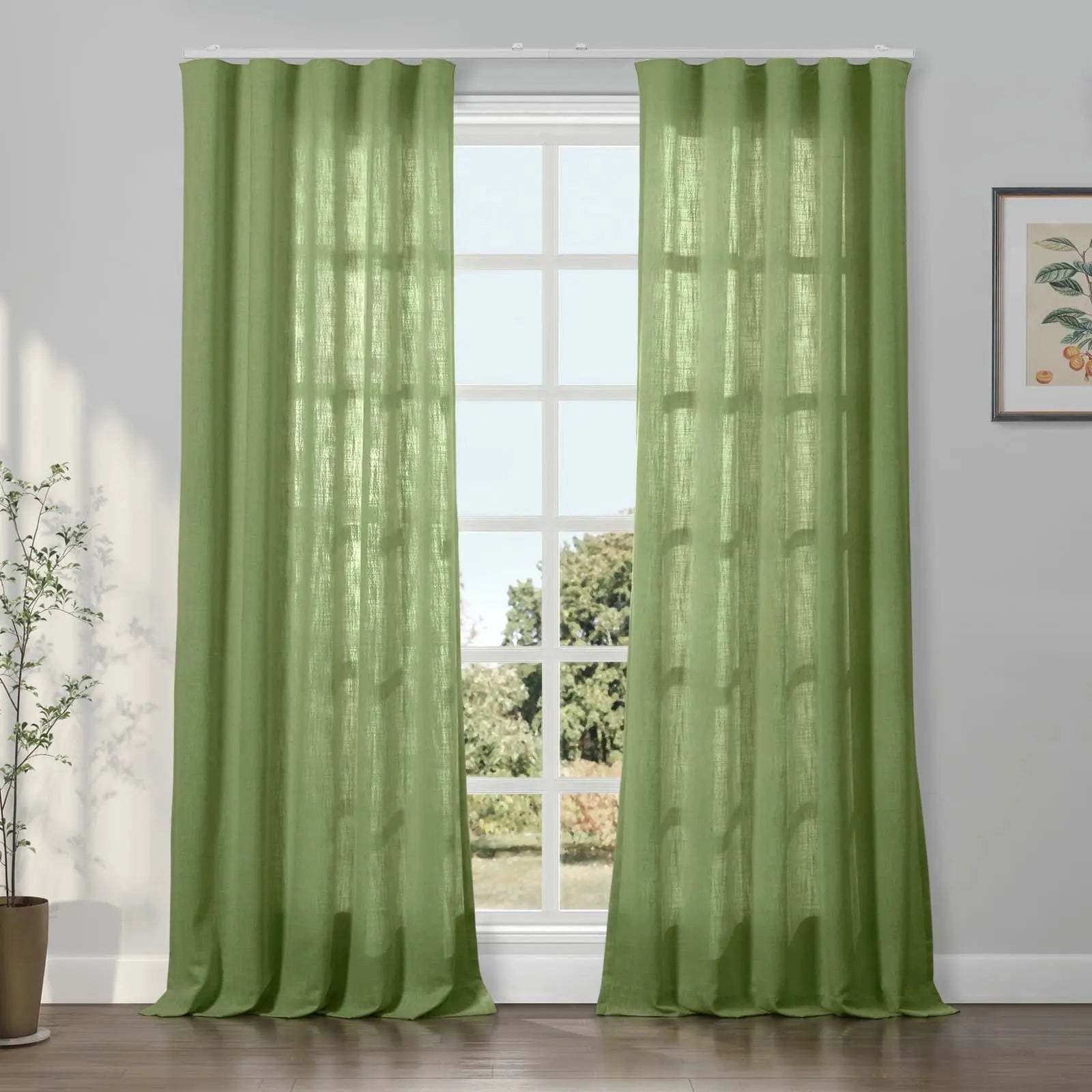 Liz Linen Ripple Fold Drapery TWOPAGES