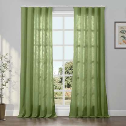 Liz Linen Ripple Fold Drapery TWOPAGES