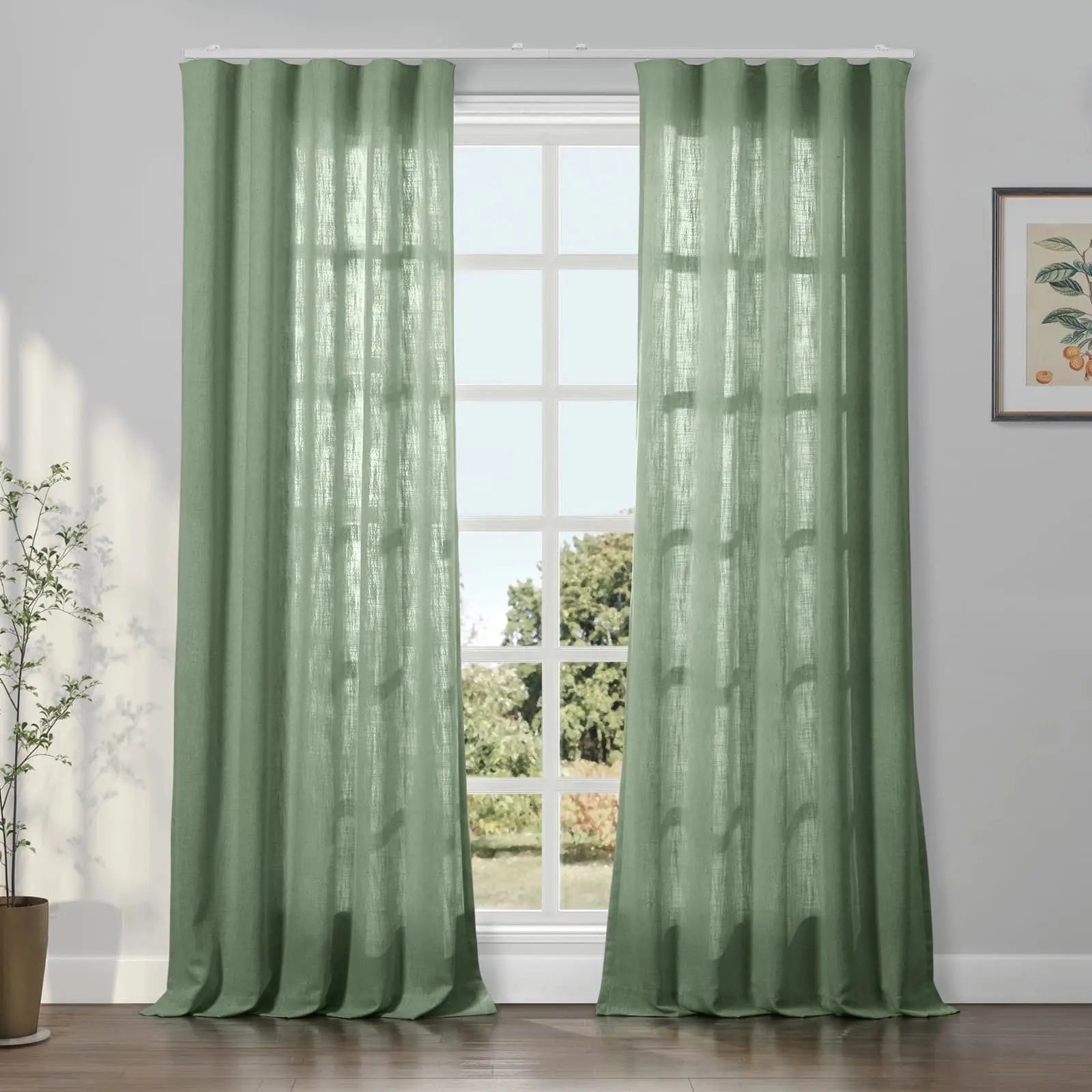 Liz Linen Ripple Fold Drapery TWOPAGES