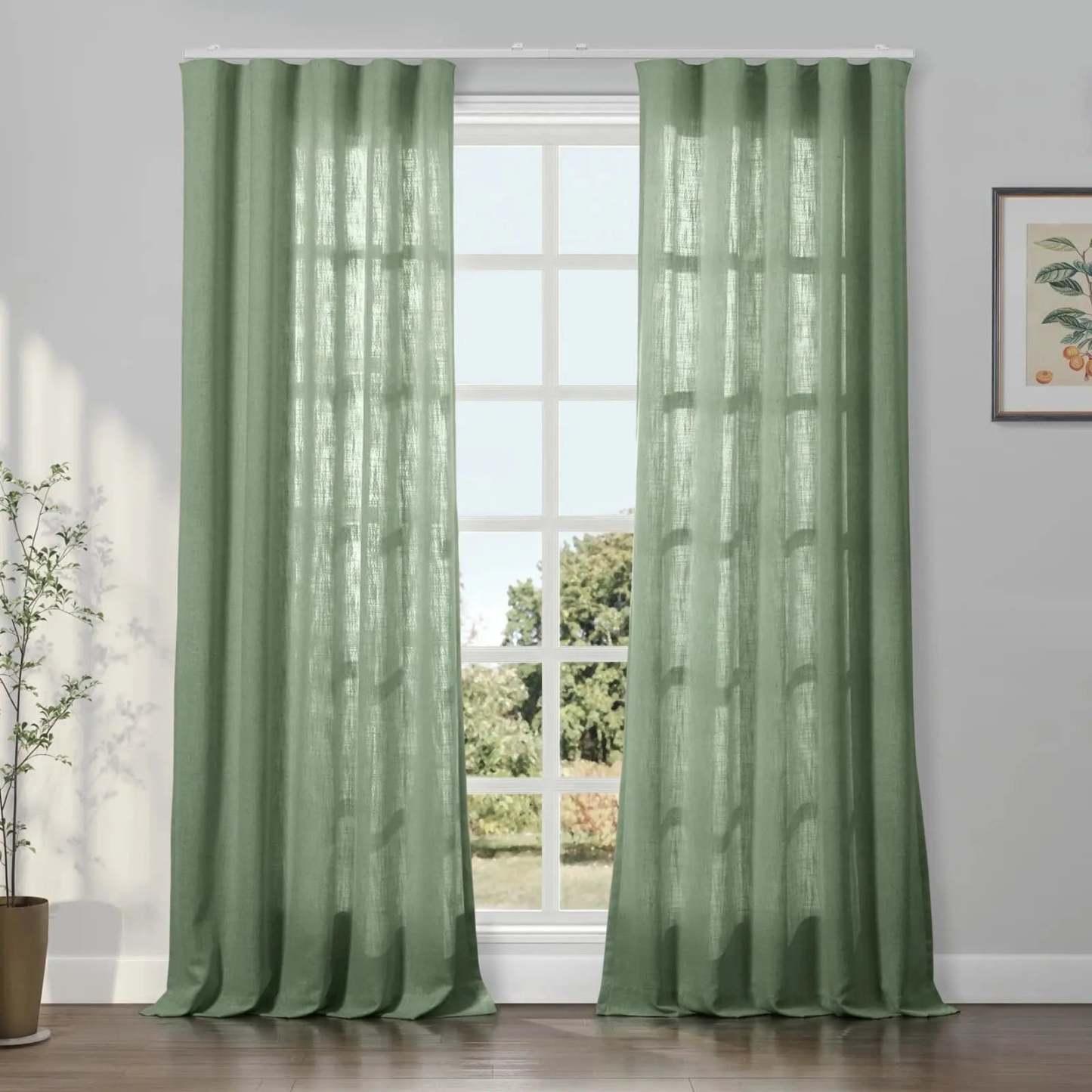 Liz Linen Ripple Fold Drapery TWOPAGES