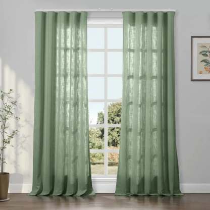 Liz Linen Ripple Fold Drapery TWOPAGES