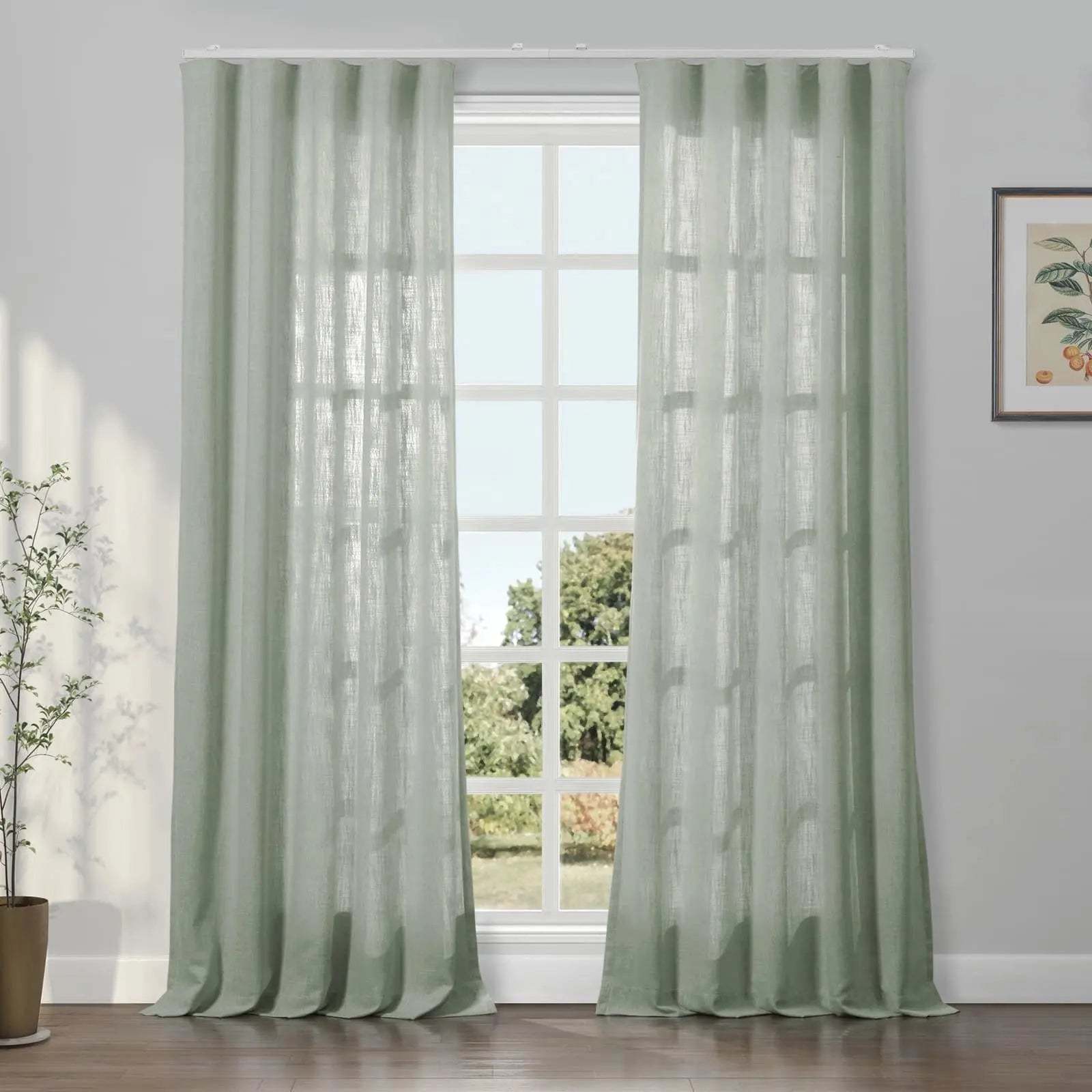 Liz Linen Ripple Fold Drapery TWOPAGES