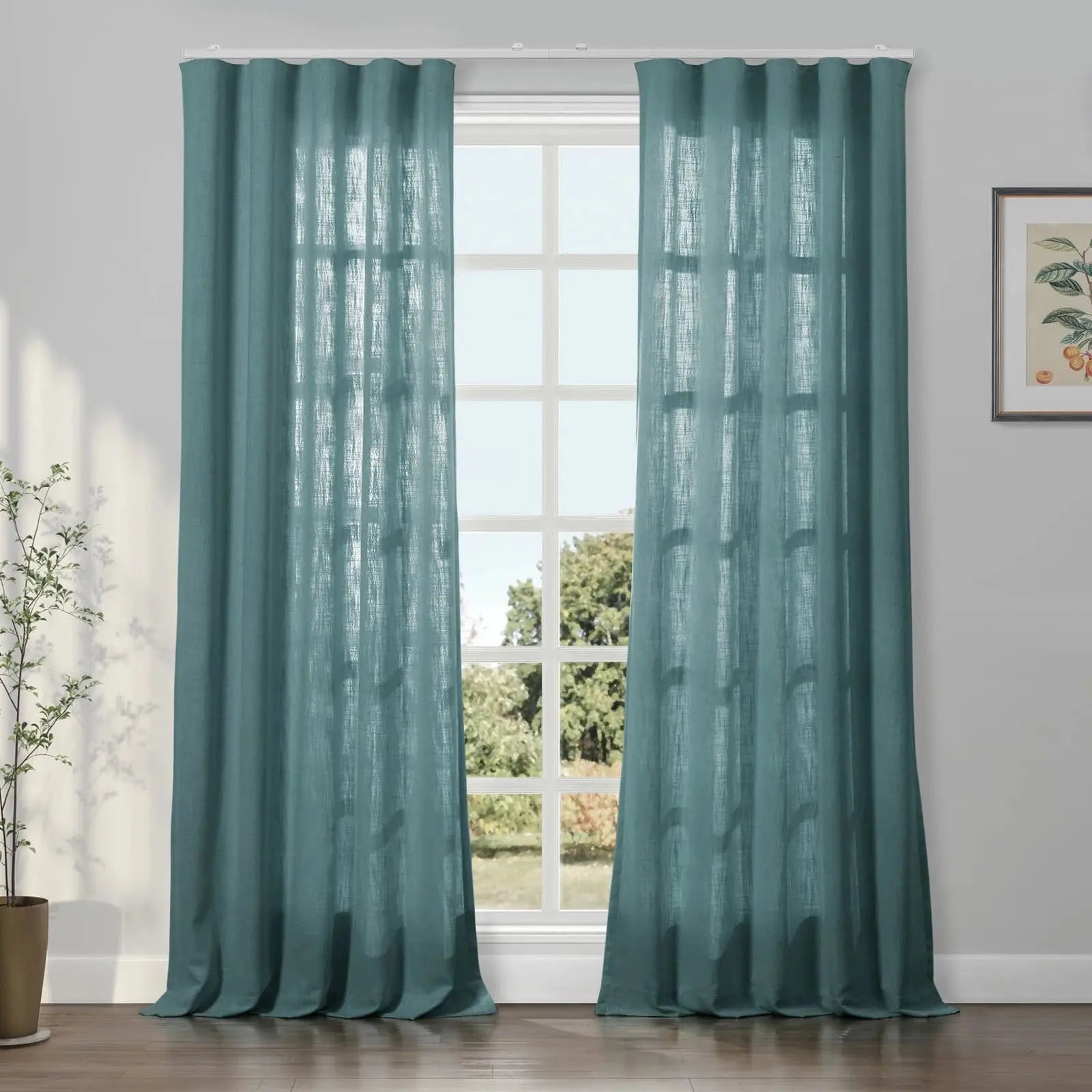 Liz Linen Ripple Fold Drapery TWOPAGES