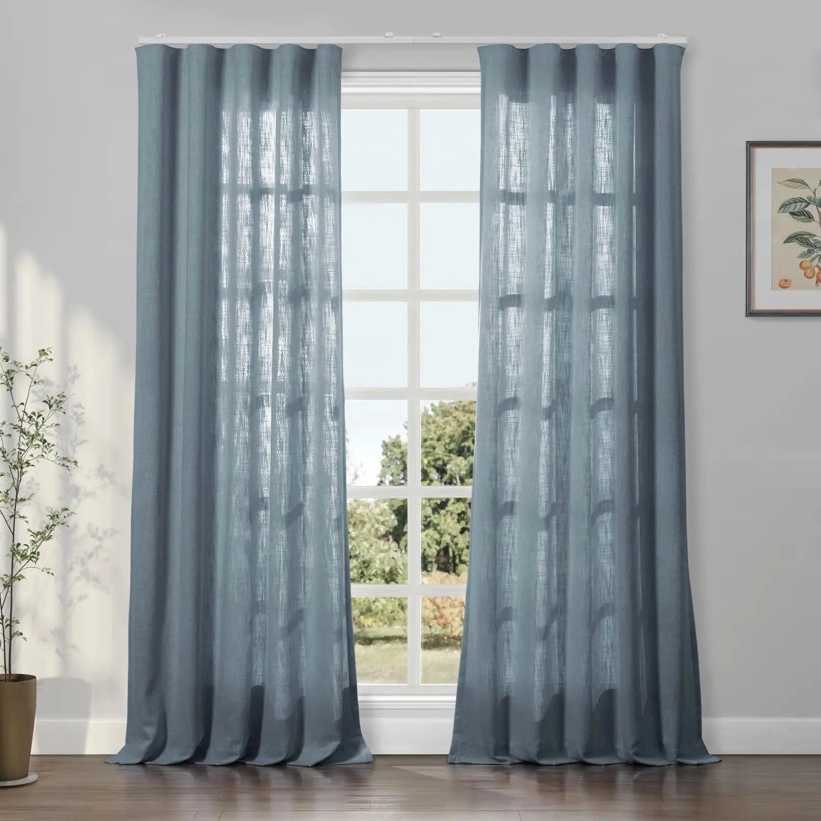 Liz Linen Ripple Fold Drapery TWOPAGES