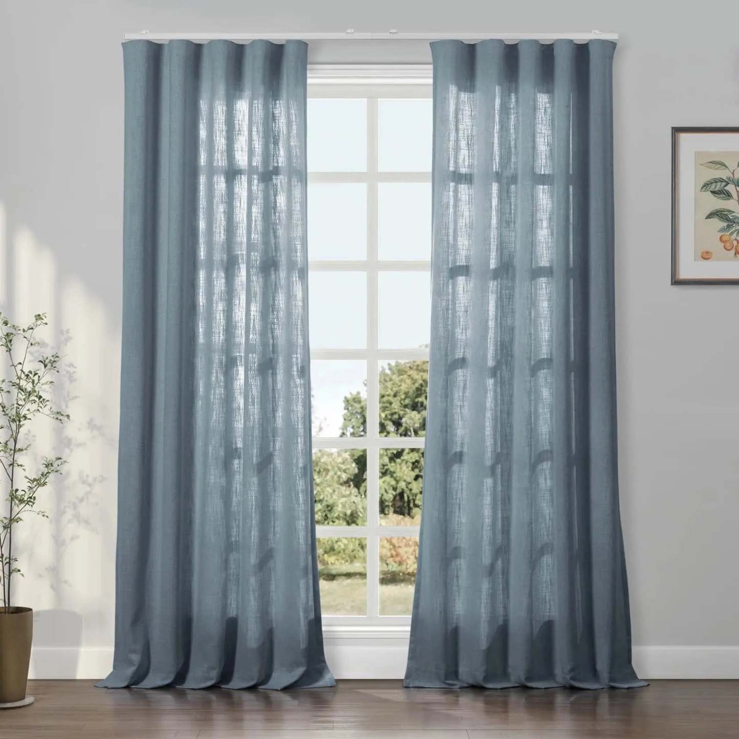 Liz Linen Ripple Fold Drapery TWOPAGES
