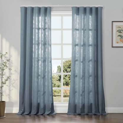 Liz Linen Ripple Fold Drapery TWOPAGES