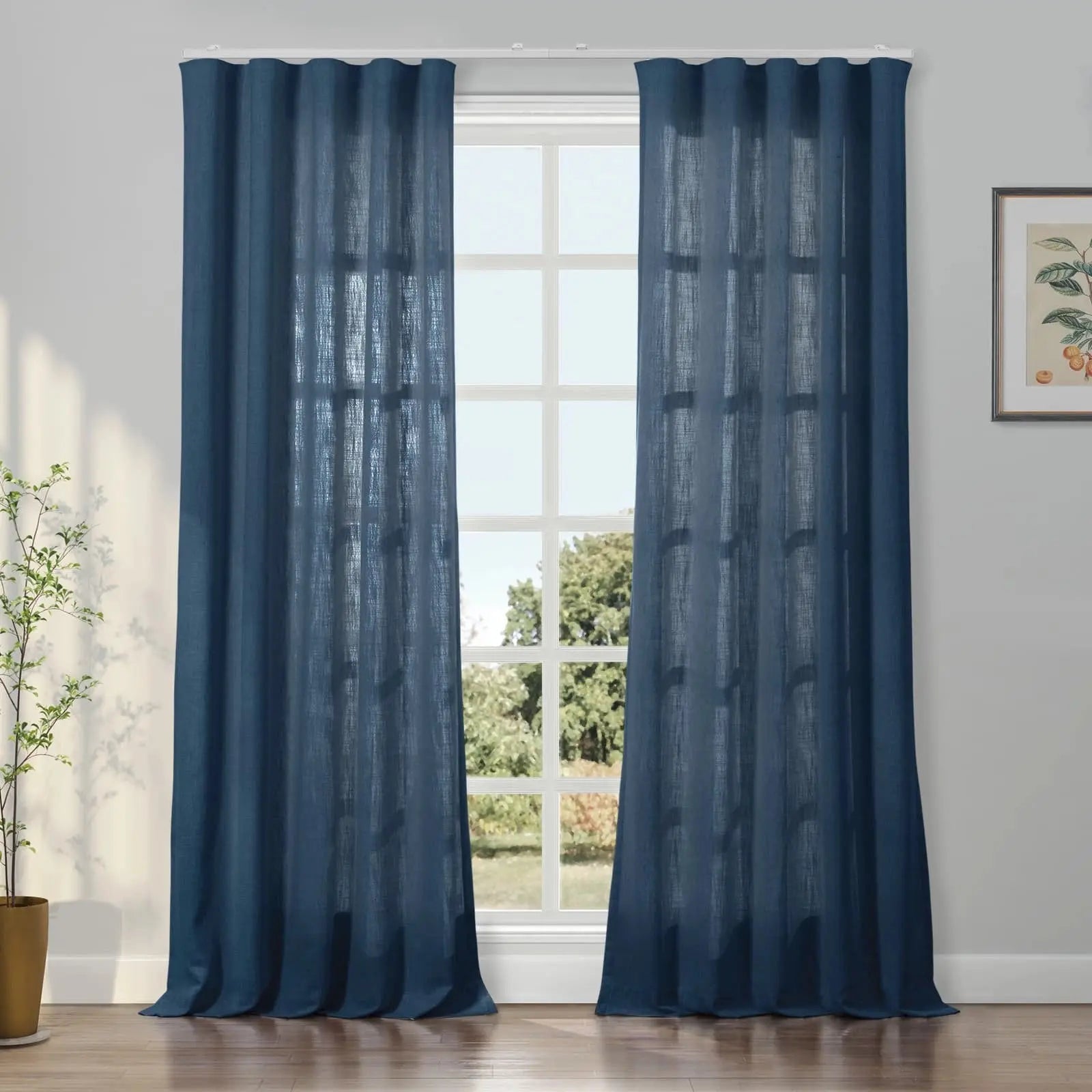 Liz Linen Ripple Fold Drapery TWOPAGES