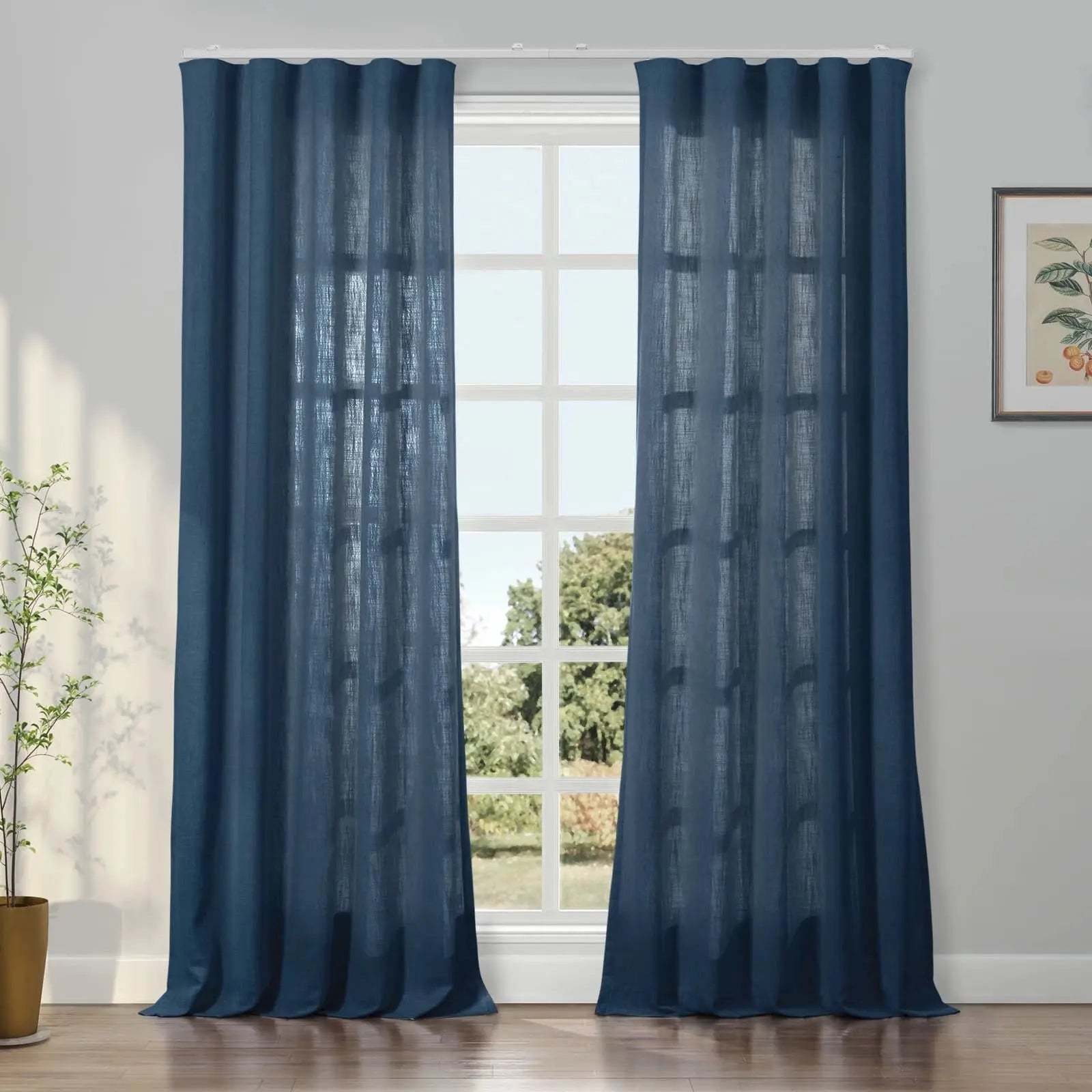 Liz Linen Ripple Fold Drapery TWOPAGES