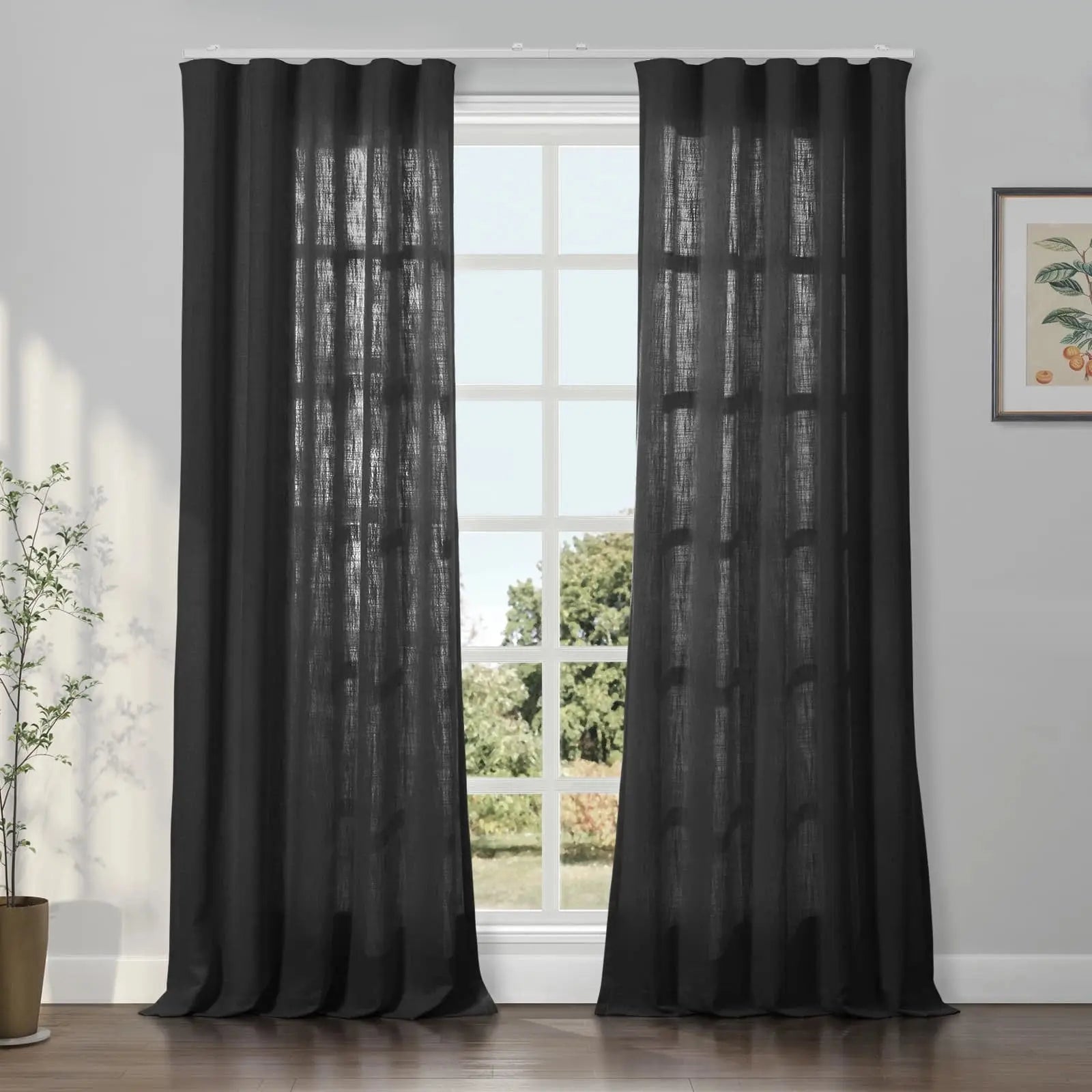Liz Linen Ripple Fold Drapery TWOPAGES