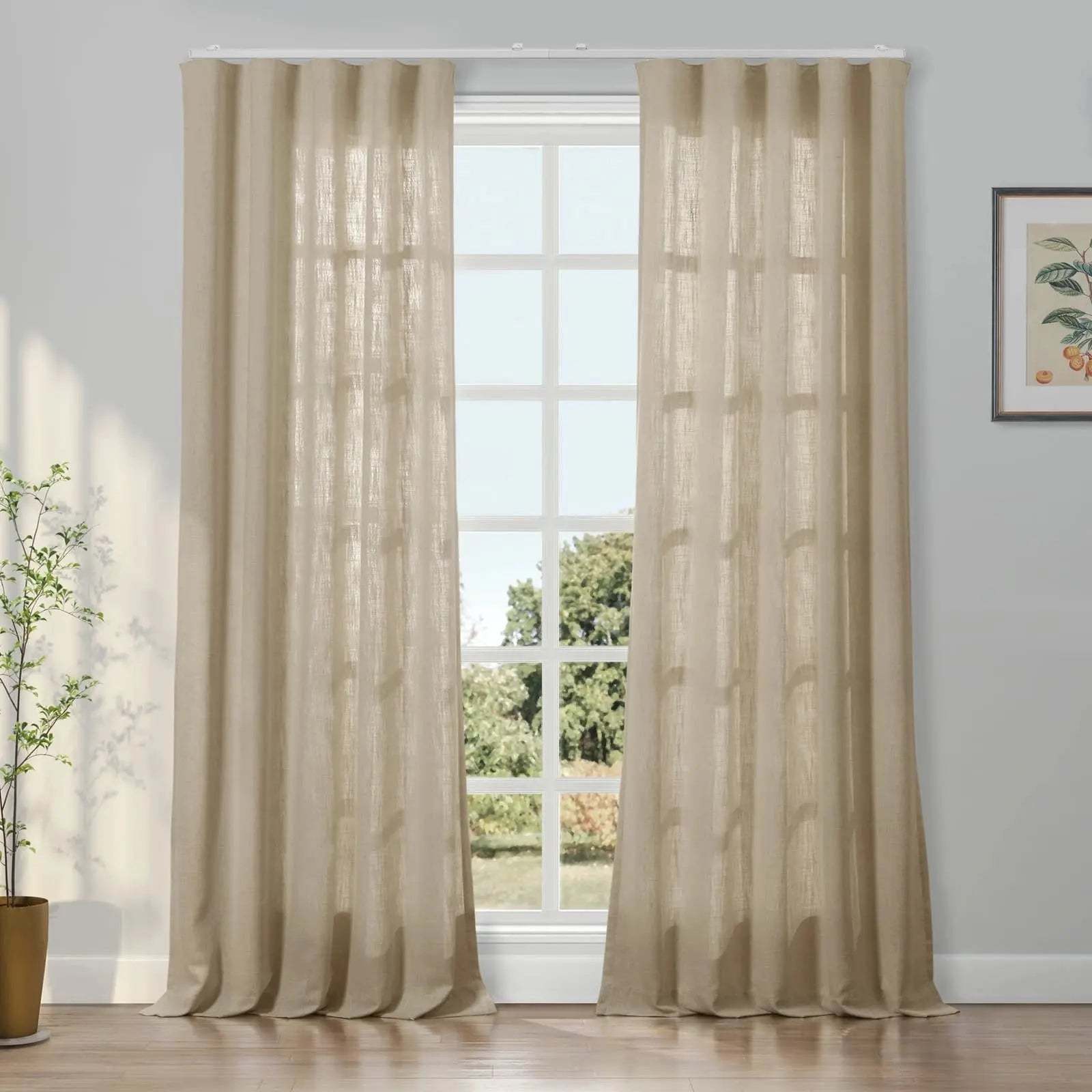 Liz Linen Ripple Fold Drapery TWOPAGES
