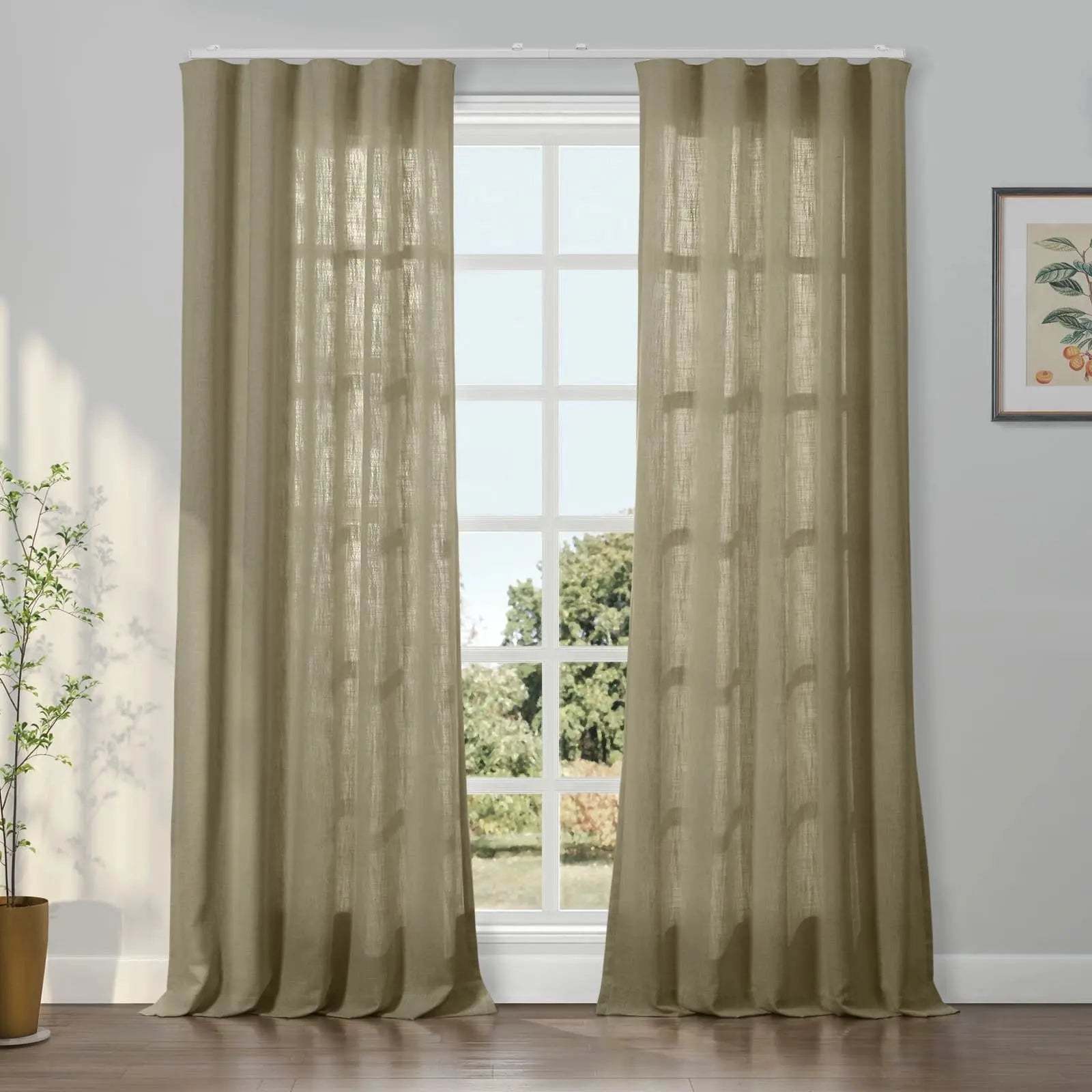 Liz Linen Ripple Fold Drapery TWOPAGES