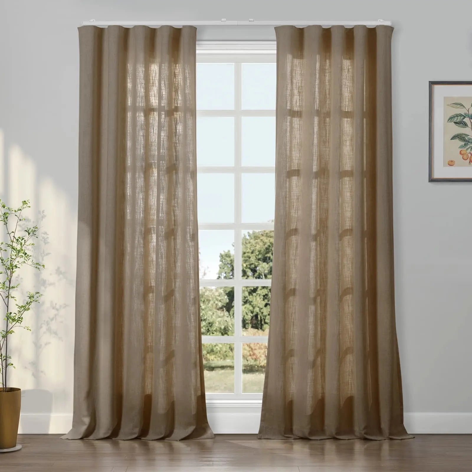 Liz Linen Ripple Fold Drapery TWOPAGES