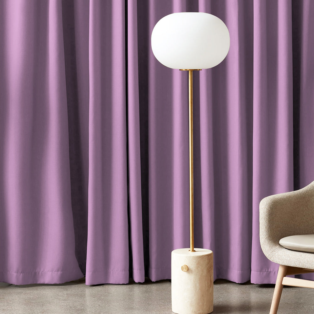 Jacquard Room Darkening Curtains in Pink Diamond Set Of 2 - (P219)