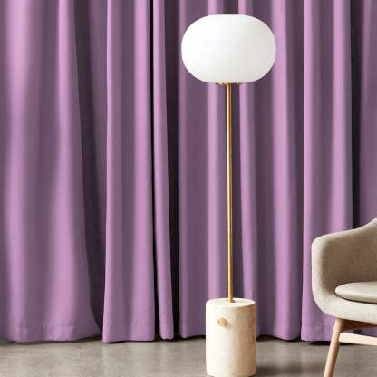 Jacquard Room Darkening Curtains in Pink Diamond Set Of 2 - (P219)