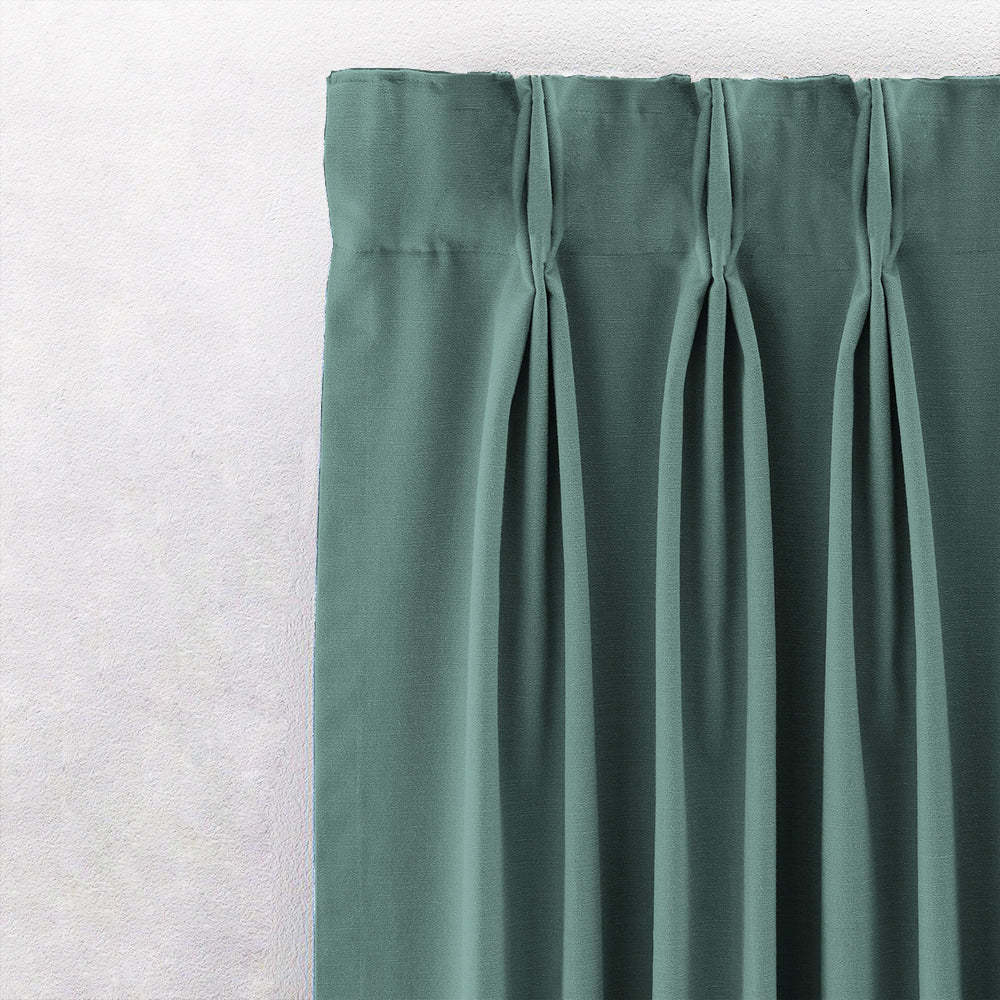 Jacquard Room Darkening Curtains in Mystic Lake Set Of 2 - (P234)