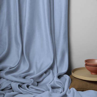 Jacquard Room Darkening Curtains in Lucerne Set Of 2 - (P235)