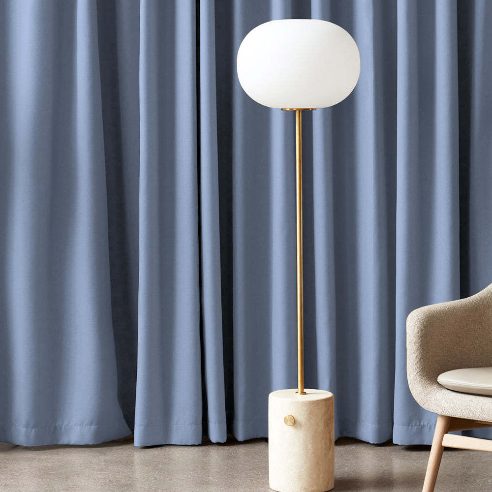 Jacquard Room Darkening Curtains in Lucerne Set Of 2 - (P235)