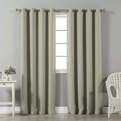 Jacquard Room Darkening Curtains in Jungle Camouflage Set Of 2 - (P23)