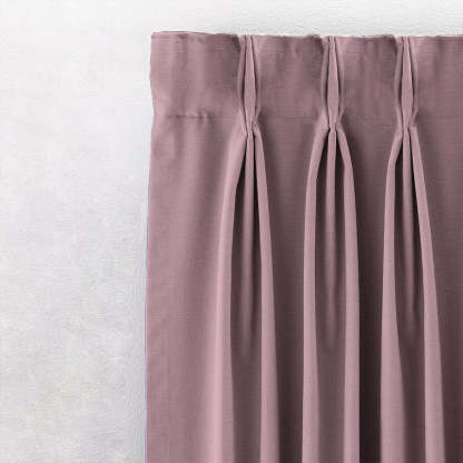 Jacquard Room Darkening Curtains in Cameo Pink Set Of 2 - (P269)