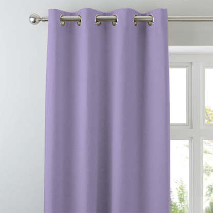 Jacquard Room Darkening Curtains in Fairy Tale Purple Set Of 2 - (P284)