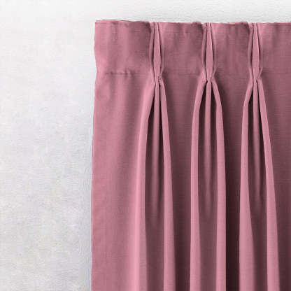 Jacquard Room Darkening Curtains in Tickle me Pink Set Of 2 - (P313)