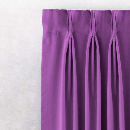 Jacquard Room Darkening Curtains in Orchid Purple Set Of 2 - (P316)