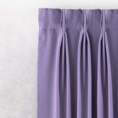 Jacquard Room Darkening Curtains in Lavender Feilds Purple Set Of 2 - (P317)