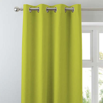 Jacquard Room Darkening Curtains in Android Green Set Of 2 - (P323)