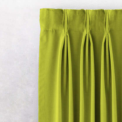 Jacquard Room Darkening Curtains in Android Green Set Of 2 - (P323)