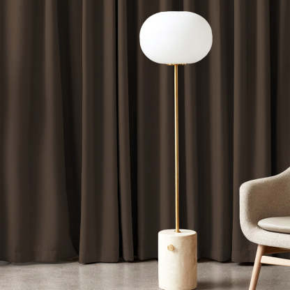 Jacquard Room Darkening Curtains in Oak Brown Set Of 2 - (P340)