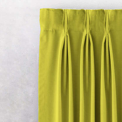 Jacquard Room Darkening Curtains in Laguna Yellow Set Of 2 - (P35)