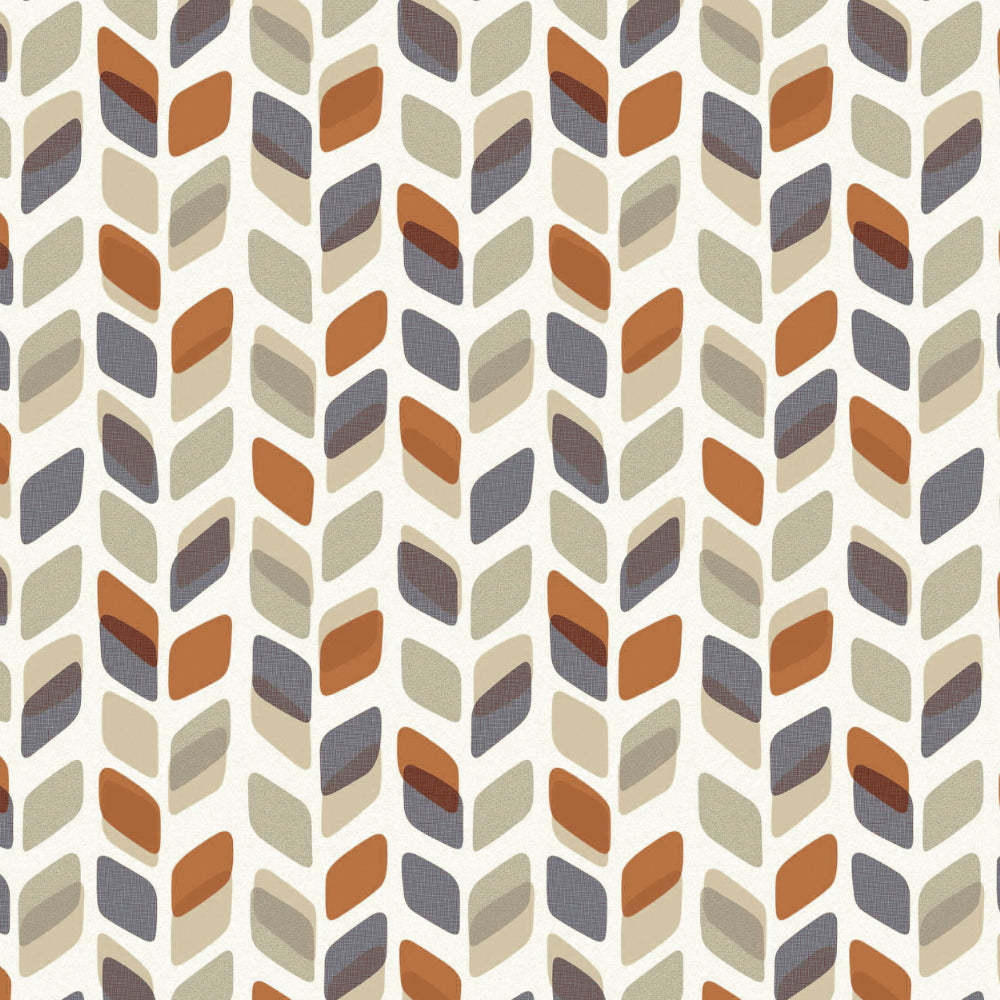 Elegant Geometric Print Room Darkening Curtain - Set of 2 - DS395D