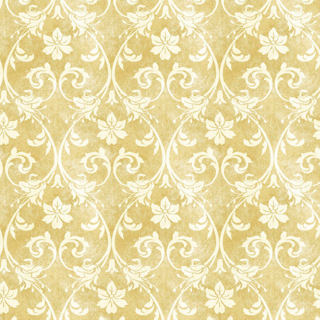 Elegant Ethnic and Damask Print Sheer Semi Transparent Curtain - Set Of 1pc -DS421B