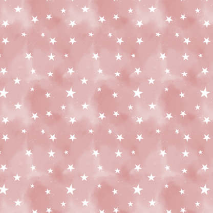 Starry Dreams Kids Peach Pink Heavy Satin Room Darkening Curtains Set Of 2 - (DS463C)