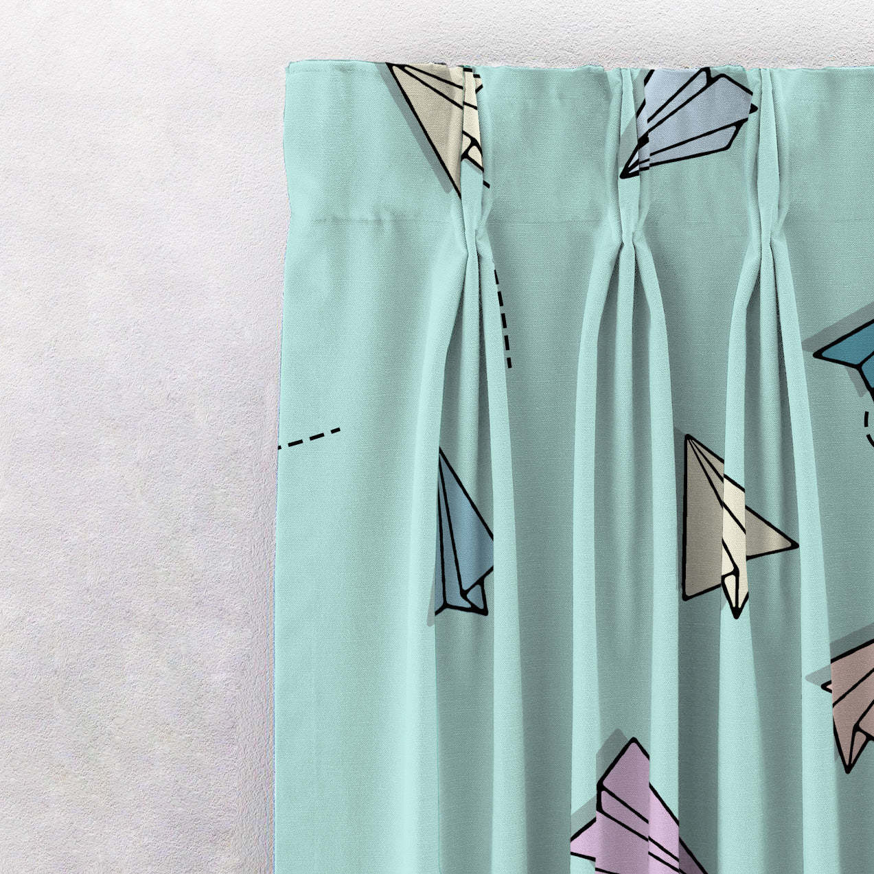 Kids Print Room Darkening Curtains- Set of 2 - DS464B