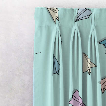 Kids Print Room Darkening Curtains- Set of 2 - DS464B