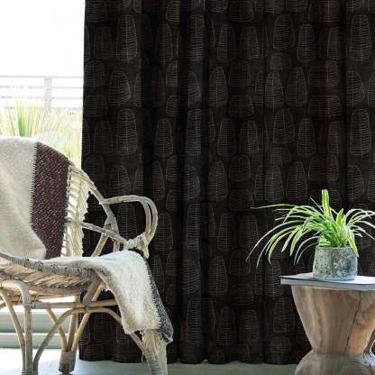 Ethenic Room Darkening Curtain Set of 2 - DS471B