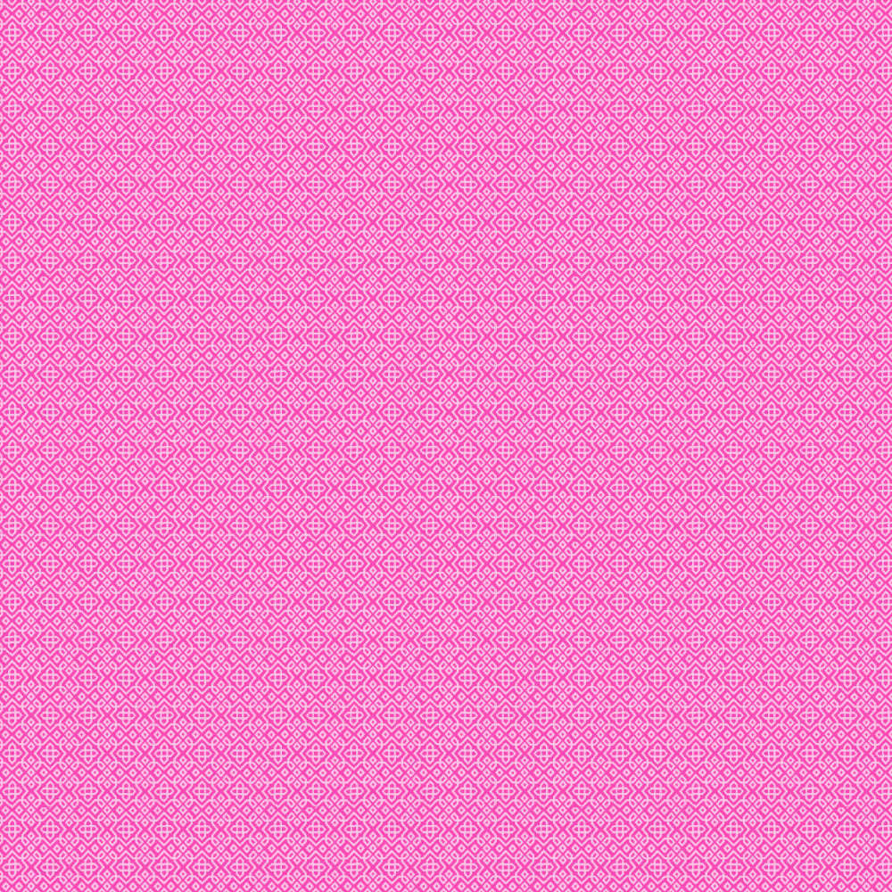 Colorful Knots Indie Hot Pink Heavy Satin Blackout curtains Set Of 2 - (DS491C)