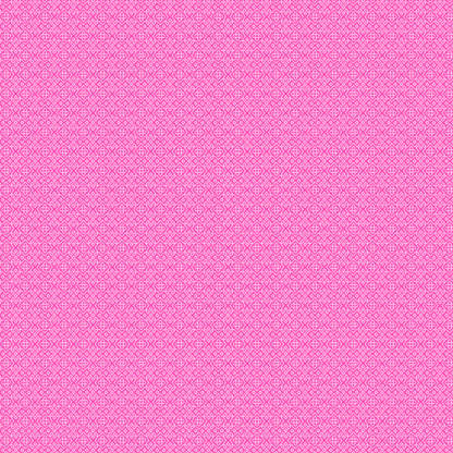 Colorful Knots Indie Hot Pink Heavy Satin Blackout curtains Set Of 2 - (DS491C)