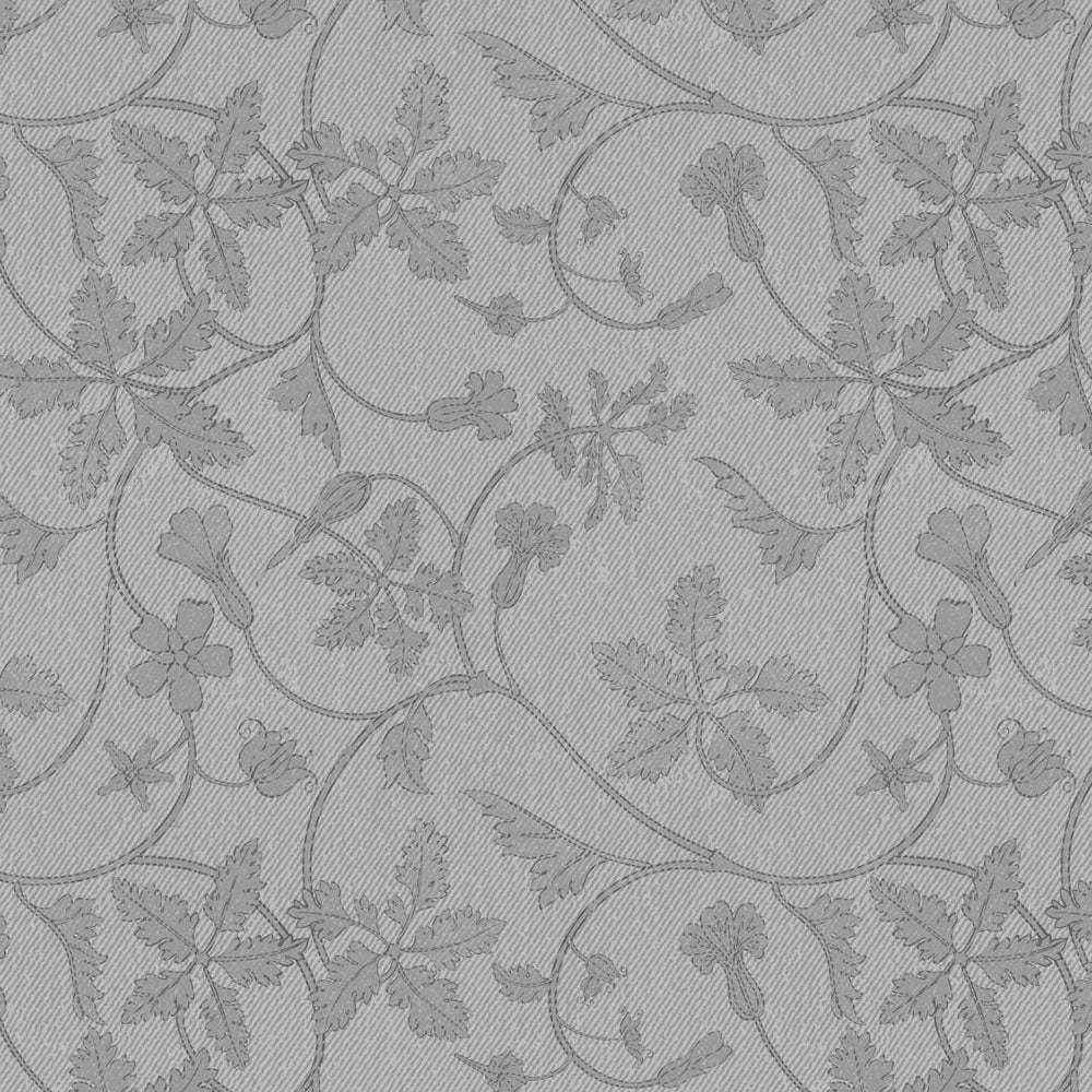 Elegant Floral Print Room Darkening Curtains- Set of 2 - DS496F