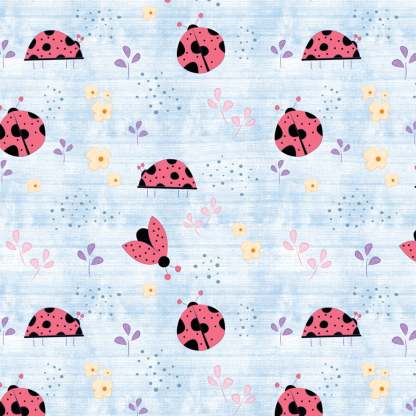 Buggy Bliss Kids Sky Blue Heavy Satin Blackout Curtains Set Of 2 - (DS511A)