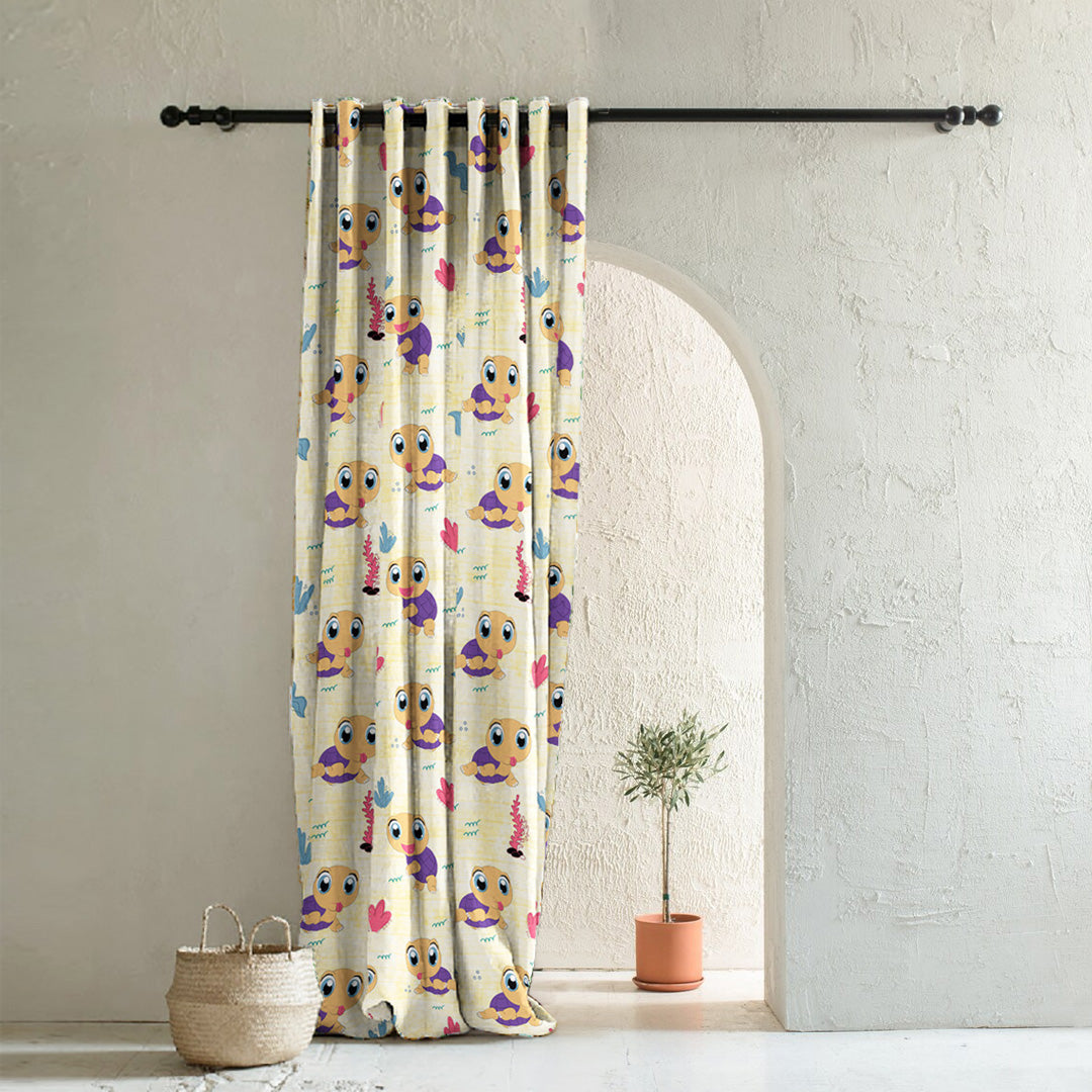 Elegant Kids Print Room Darkening  Curtain - Set Of 1pc - DS513B