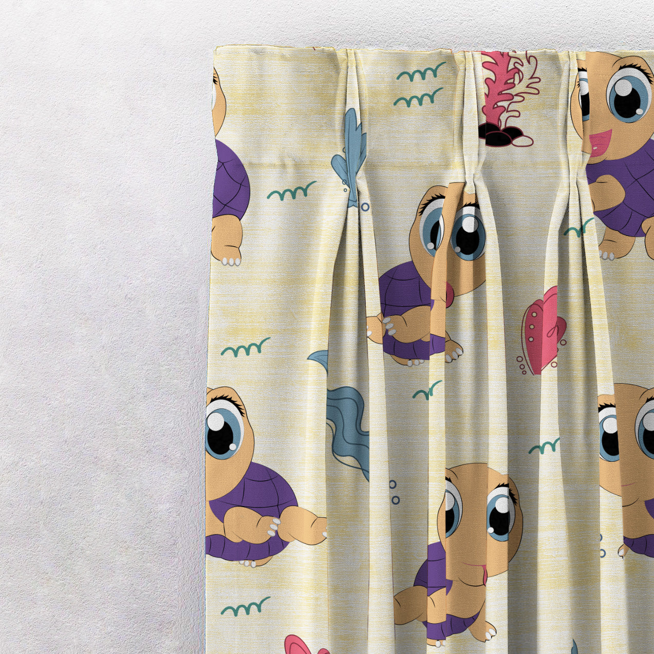 Elegant Kids Print Room Darkening  Curtain - Set Of 1pc - DS513B