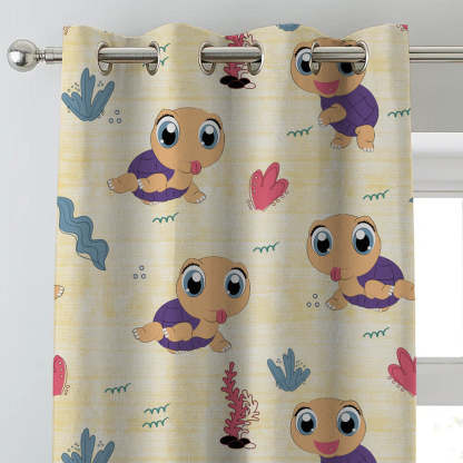 Elegant Kids Print Room Darkening  Curtain - Set Of 1pc - DS513B