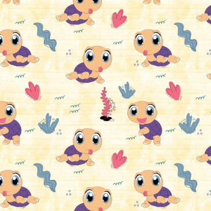 Elegant Kids Print Room Darkening  Curtain - Set Of 1pc - DS513B