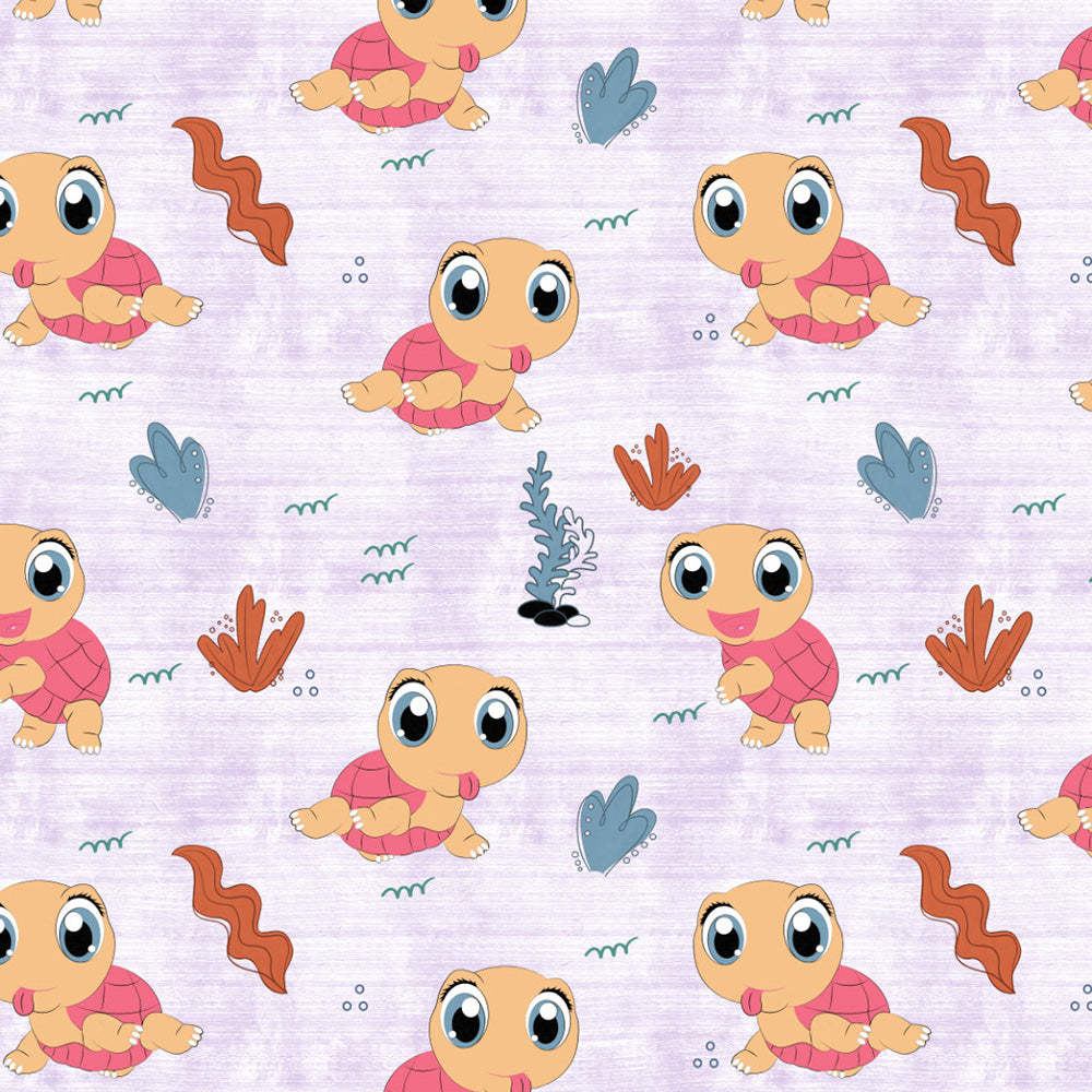 Elegant Kids Print Room Darkening Curtain - Set of 2 - DS513E
